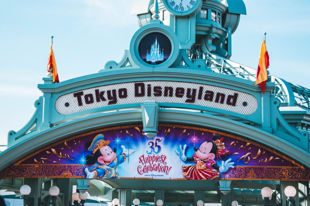 Hiding Mickey Mouse at Tokyo DisneyLand